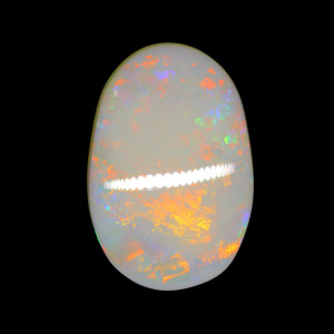 Australian Opal With Fire - 7.42 Carat / 8.25 Ratti
