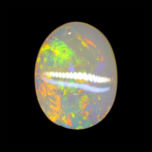 Australian Opal With Fire - 3.54 Carat / 3.75 Ratti