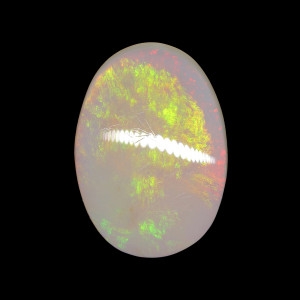 Australian Opal With Fire - 9.92 Carat / 11.00 Ratti