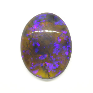 Australian Black Opal With Fire - 6.10 Carat / 6.75 Ratti