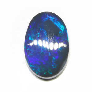 Australian Black Opal With Fire - 8.18 Carat / 9.00 Ratti