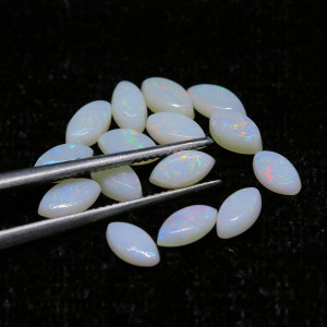 Australian Opal 3X6 MM Marquise White Fire