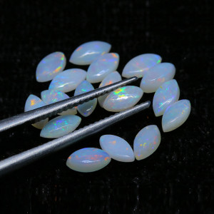 Australian Opal 2.5X5 MM Marquise White Fire