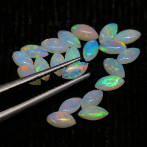 Australian Opal 2.5X5 MM Marquise Multicolor Fire