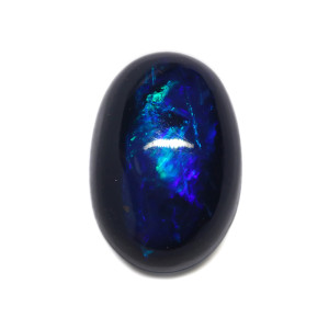 Australian Black Opal With Fire - 1.40 Carat / 1.50 Ratti