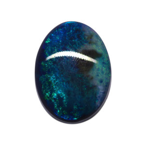 Australian Black Opal With Fire - 11.50 Carat / 12.50 Ratti