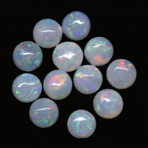 Australian Opal 1.50 MM Round White Fire